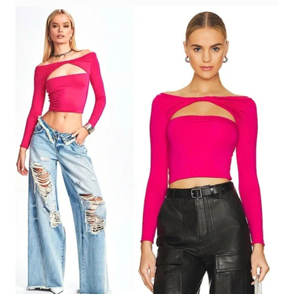 SER.O.YA Artemis Top Pink NWT XS - Picture 1 of 9